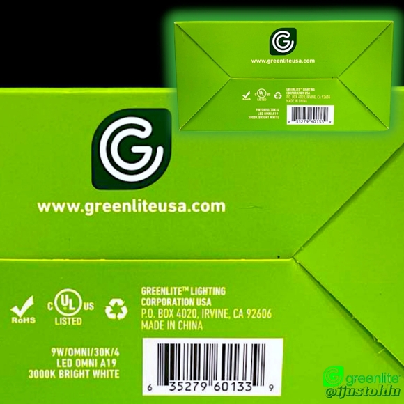 Greenlite Four 4pack's of 9W A19 60W Equivalent LED Bright White Household Bulbs - Picture 15 of 16